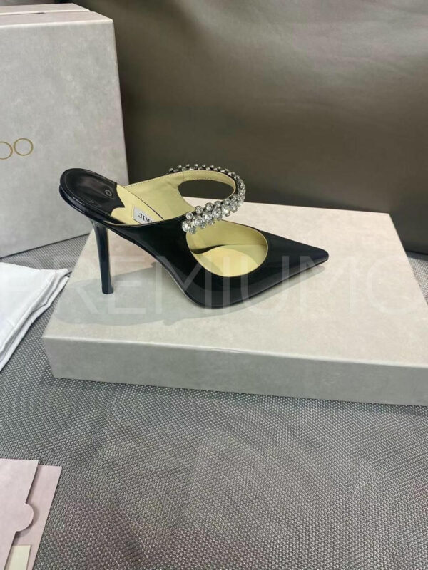 Jimmy Choo Bing 100 мюли PR304537 2