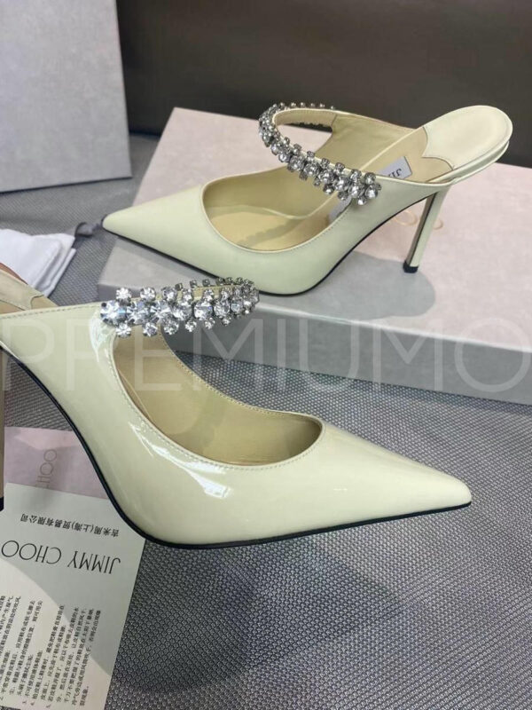 Jimmy Choo Bing 100 мюли PR542367 7