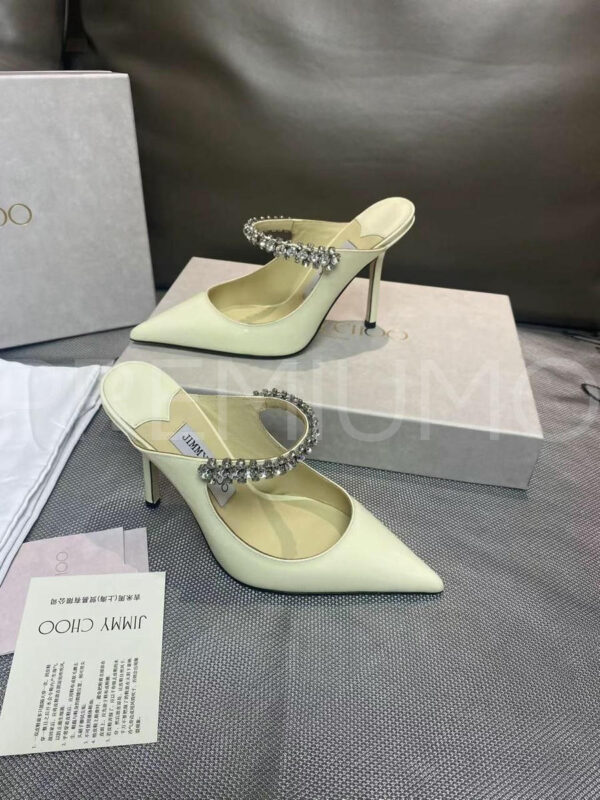 Jimmy Choo Bing 100 мюли PR542367 5