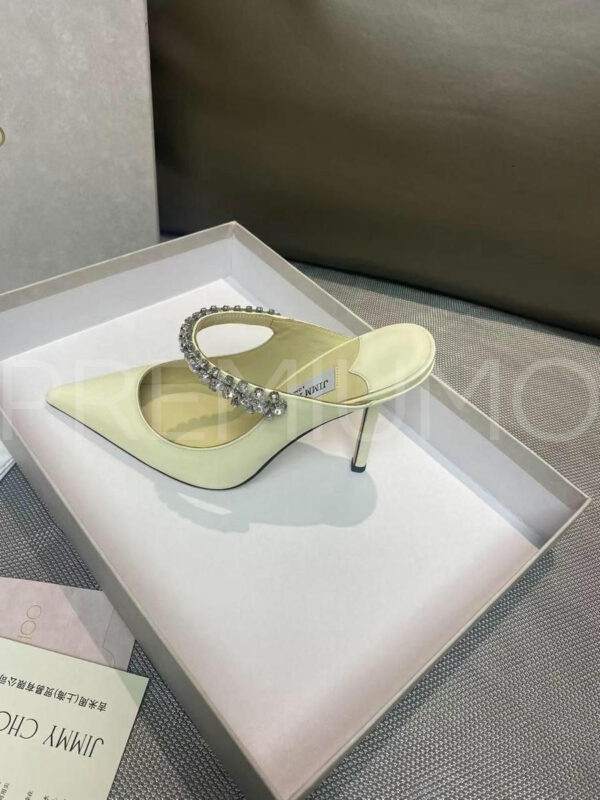 Jimmy Choo Bing 100 мюли PR542367 8