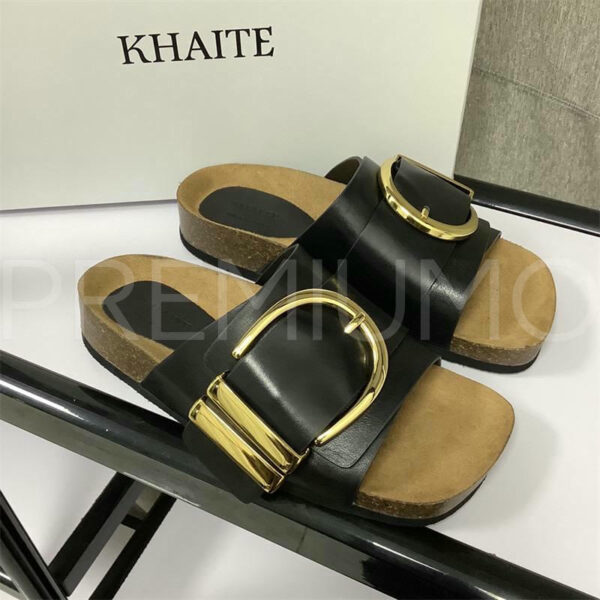 KHAITE шлепанцы PR927645