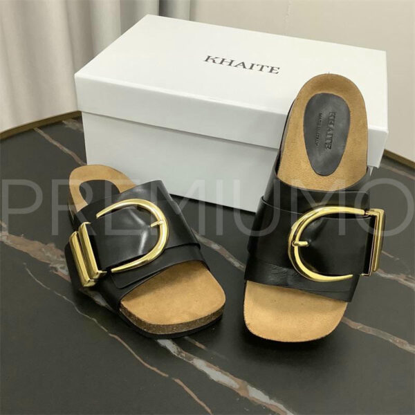 KHAITE шлепанцы PR927645 2