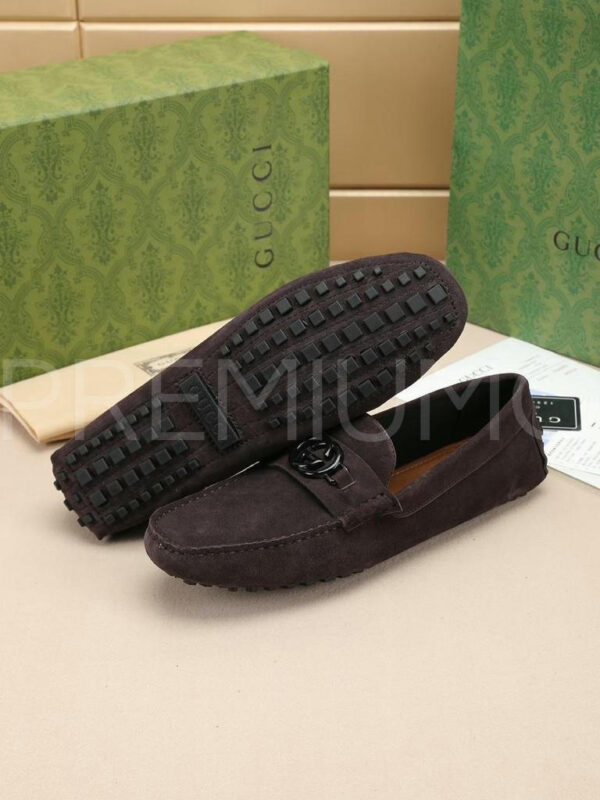 Gucci мокасины PR555393 7