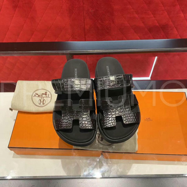 Hermes шлепанцы PR423367 2