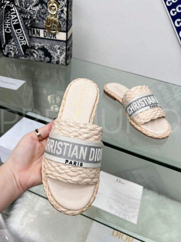 Christian Dior шлепанцы PR152650 5