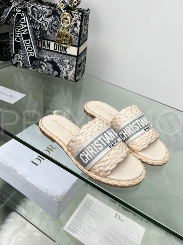 Christian Dior шлепанцы PR152650 2