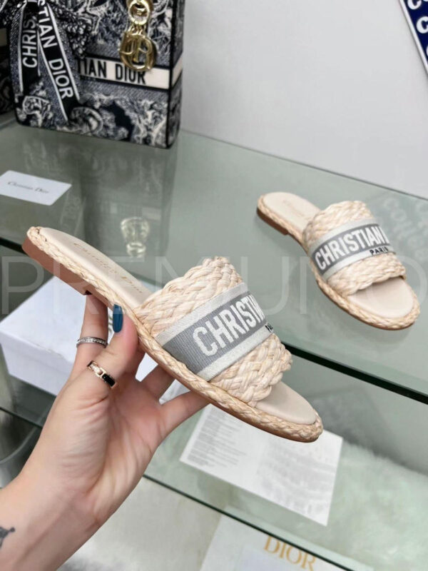 Christian Dior шлепанцы PR152650 3