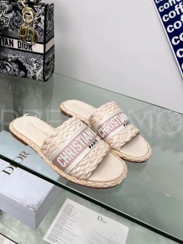 Christian Dior шлепанцы PR339850 2