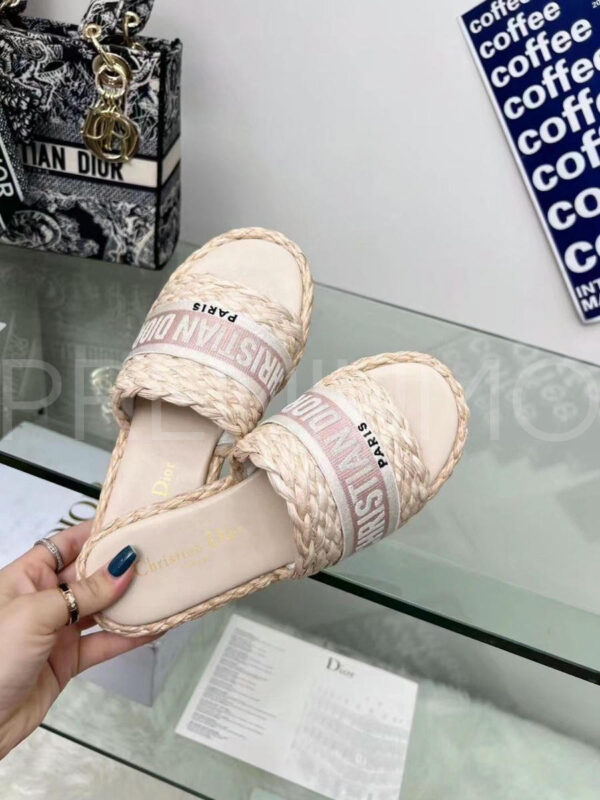 Christian Dior шлепанцы PR339850 4