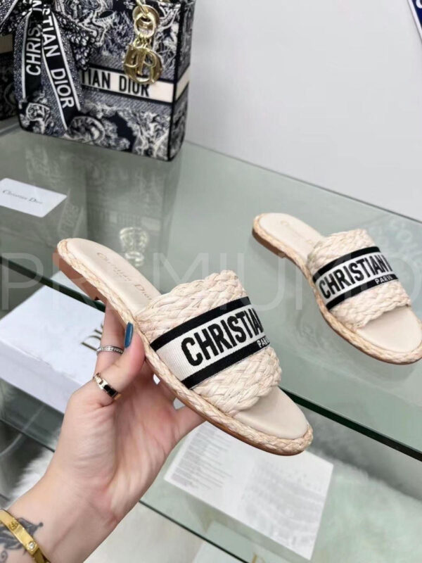 Christian Dior шлепанцы PR296658 4