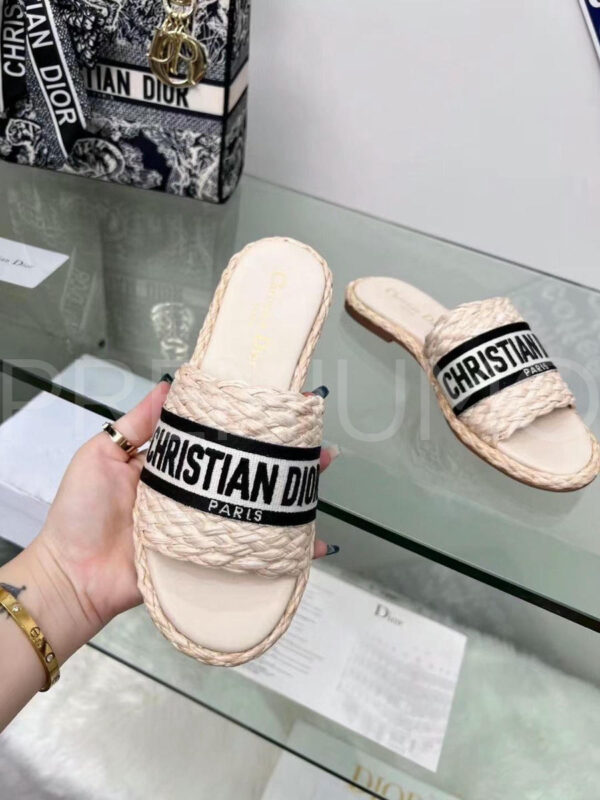 Christian Dior шлепанцы PR296658 5