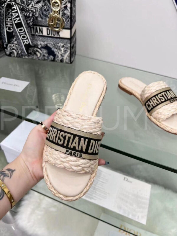 Christian Dior шлепанцы PR343834 3