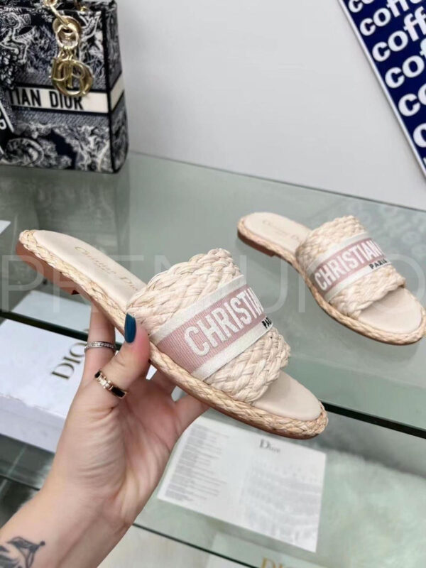 Christian Dior шлепанцы PR339850 5