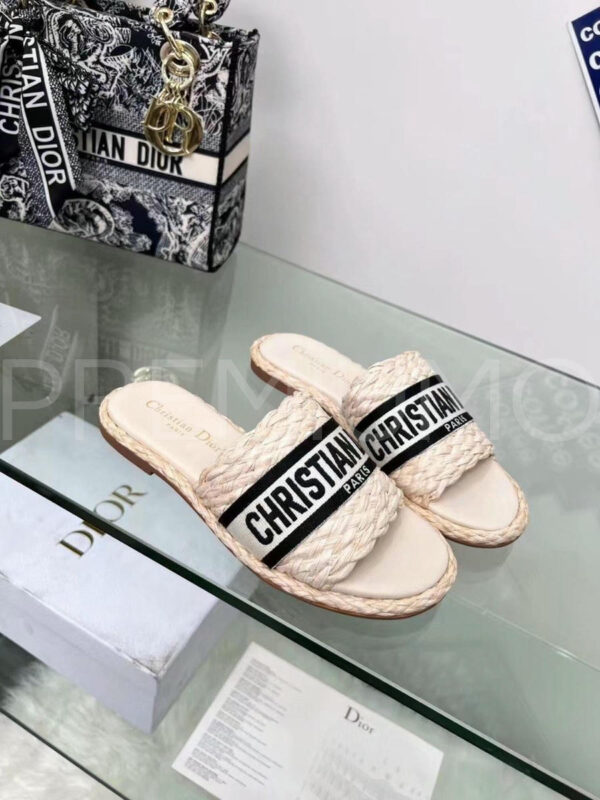 Christian Dior шлепанцы PR296658 2