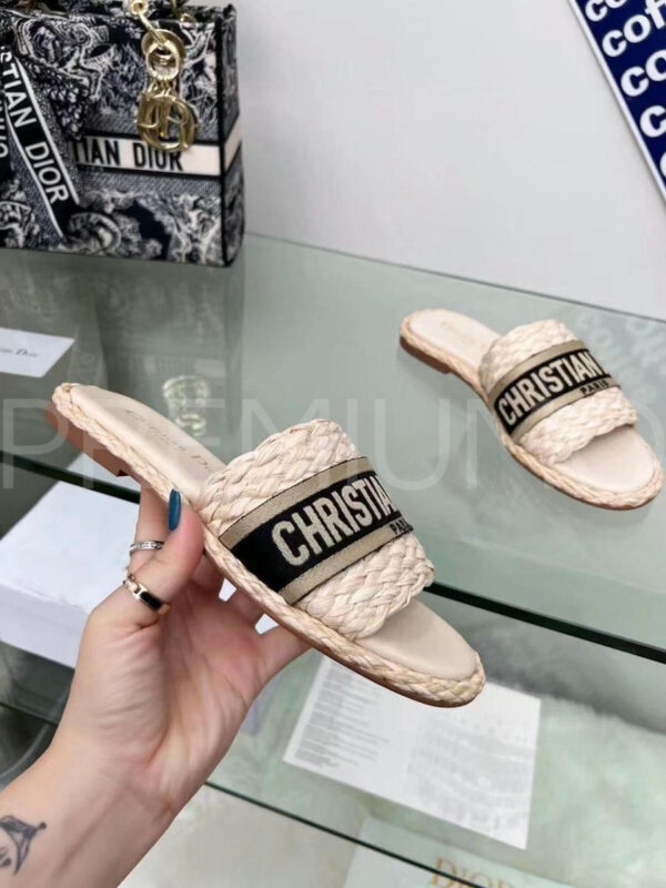Christian Dior шлепанцы PR343834 5