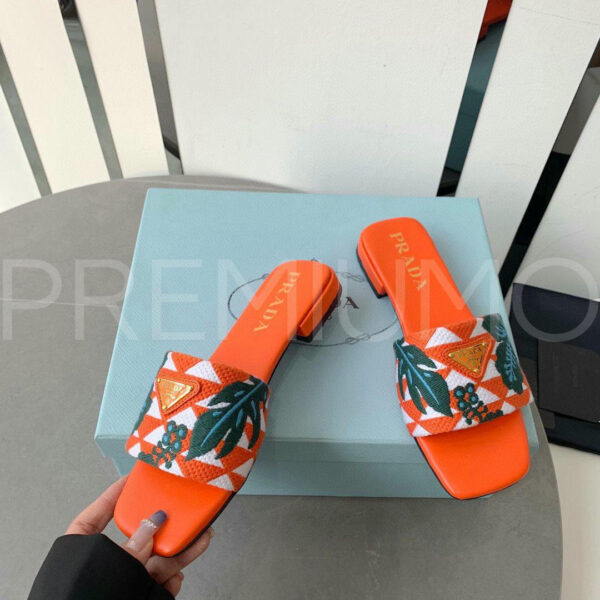 Prada шлепанцы PR796455 5