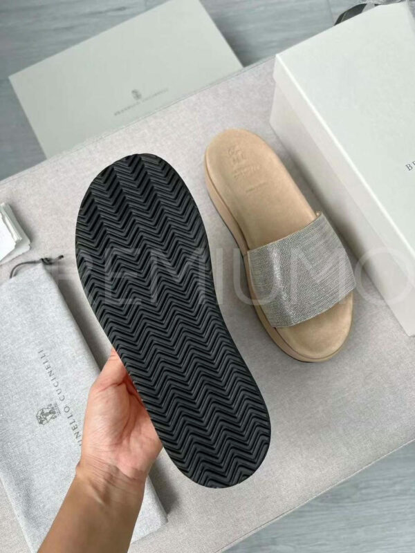 Brunello Cucinelli шлепанцы PR727279 6