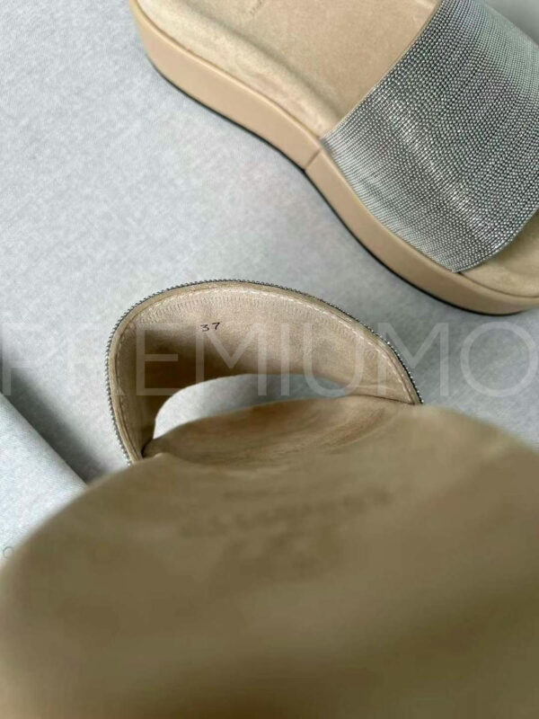 Brunello Cucinelli шлепанцы PR727279 5