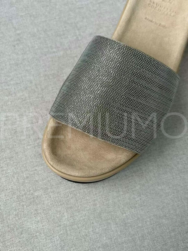 Brunello Cucinelli шлепанцы PR727279 4