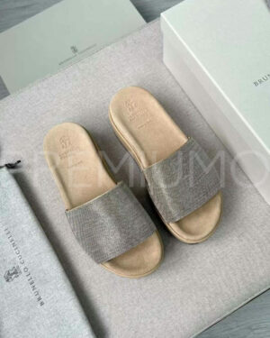 Brunello Cucinelli шлепанцы PR727279