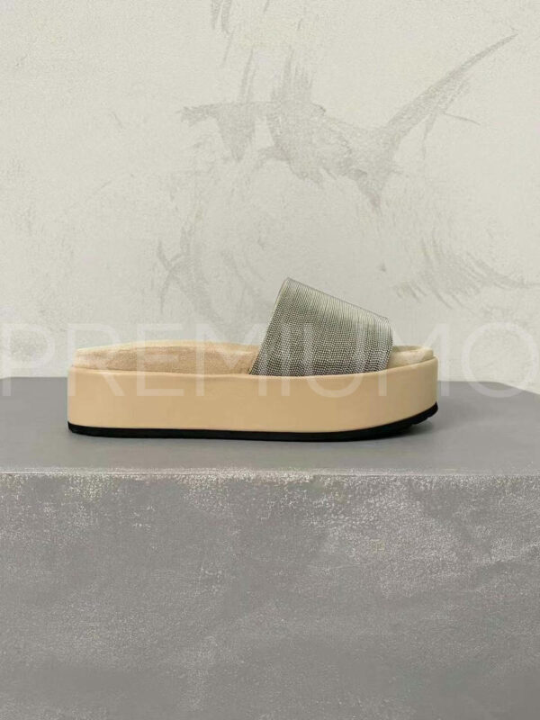 Brunello Cucinelli шлепанцы PR727279 8