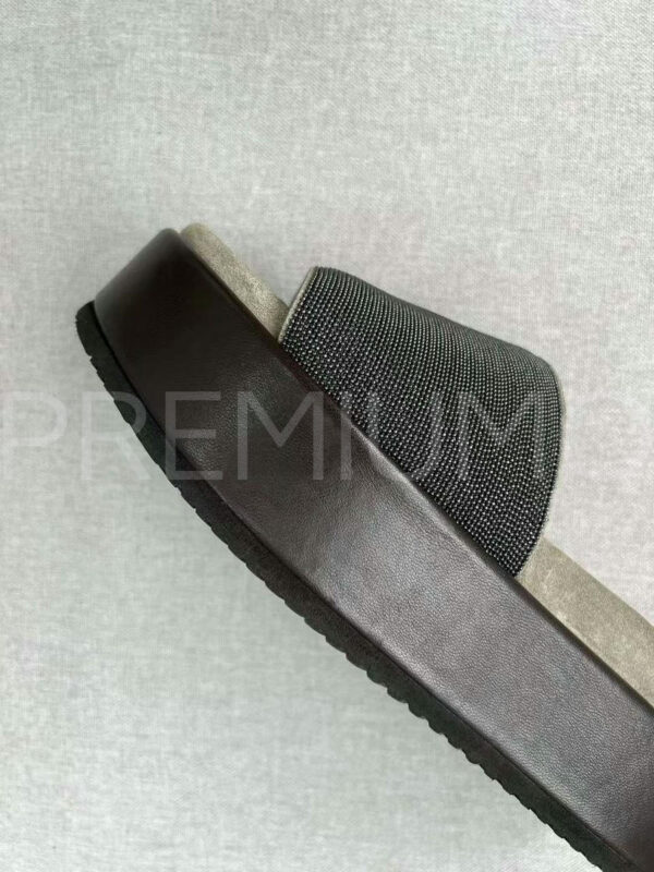 Brunello Cucinelli шлепанцы PR116200 8