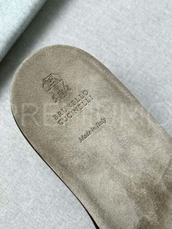 Brunello Cucinelli шлепанцы PR116200 9
