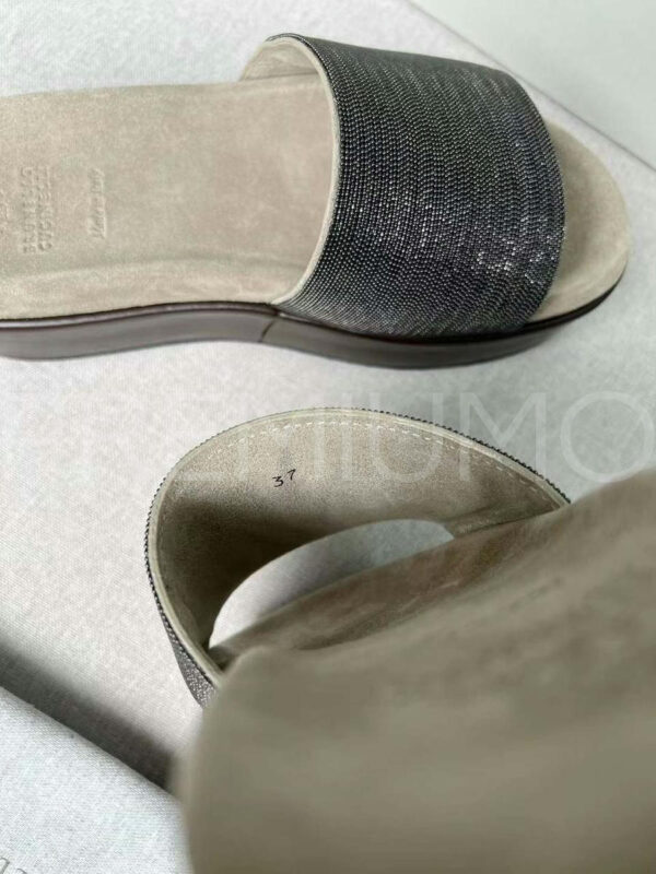 Brunello Cucinelli шлепанцы PR116200 7