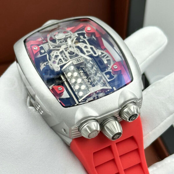 Jacob & Co модные красные часы PR610817 6