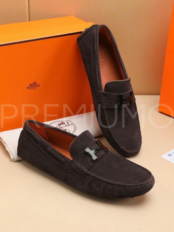 Hermes мокасины PR185692 8