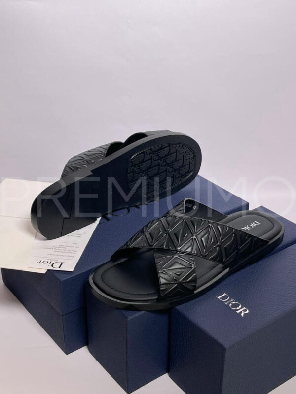 Christian Dior шлепанцы PR431437 4