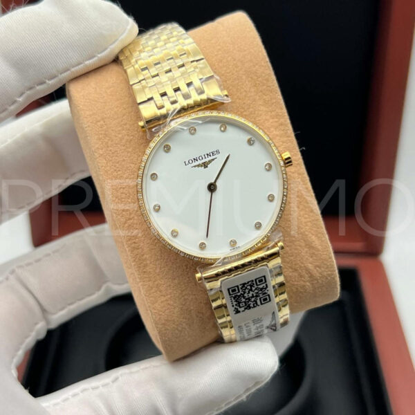 Longines часы золотистые PR393479 2