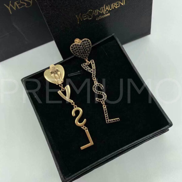 Yves Saint Laurent клипсы PR670427 2