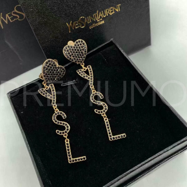 Yves Saint Laurent клипсы PR670427