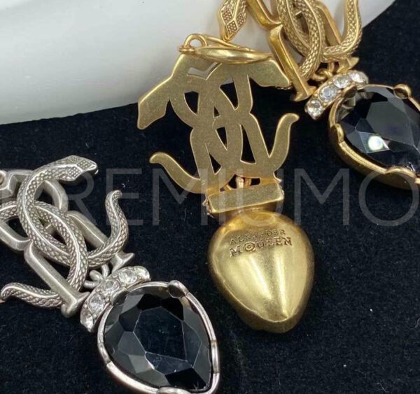Alexander McQueen серьги PR468348 2