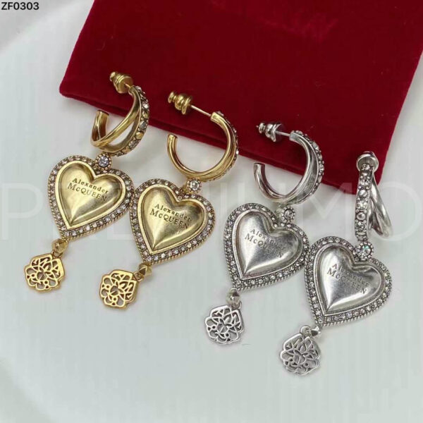 Alexander McQueen серьги PR943672 3