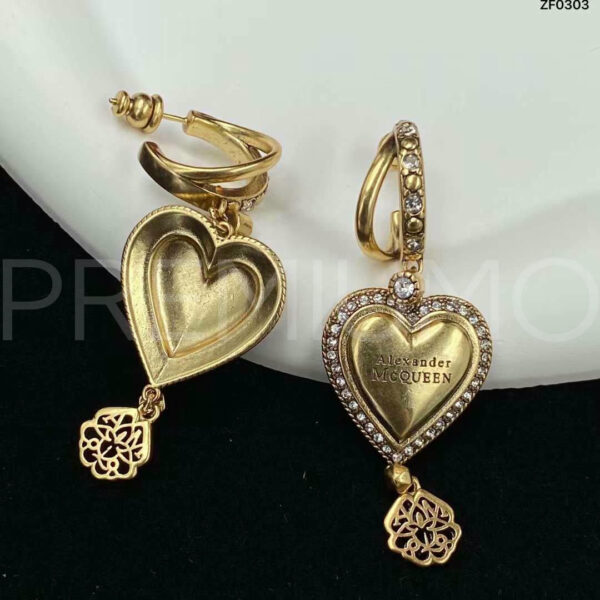 Alexander McQueen серьги PR943672 2