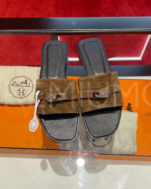 Hermes шлепанцы PR601114 Hermes шлепанцы PR601114