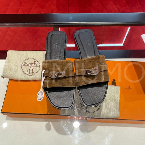 Hermes шлепанцы PR601114
