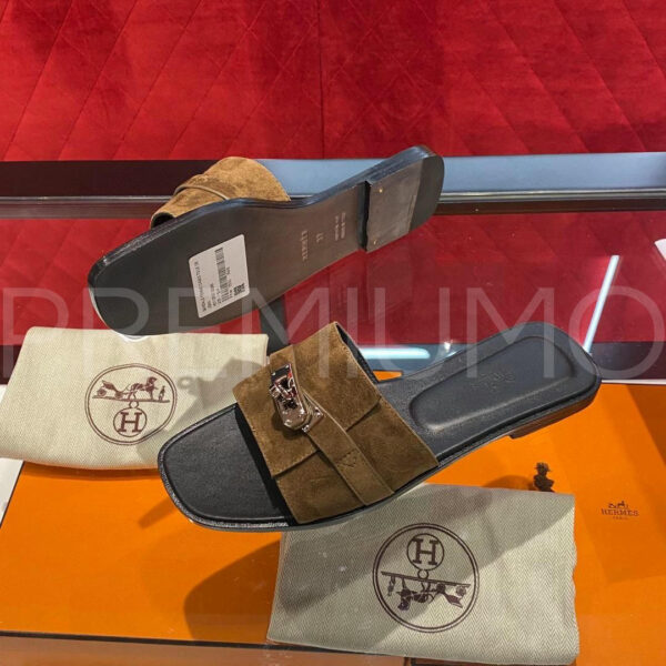 Hermes шлепанцы PR601114 5