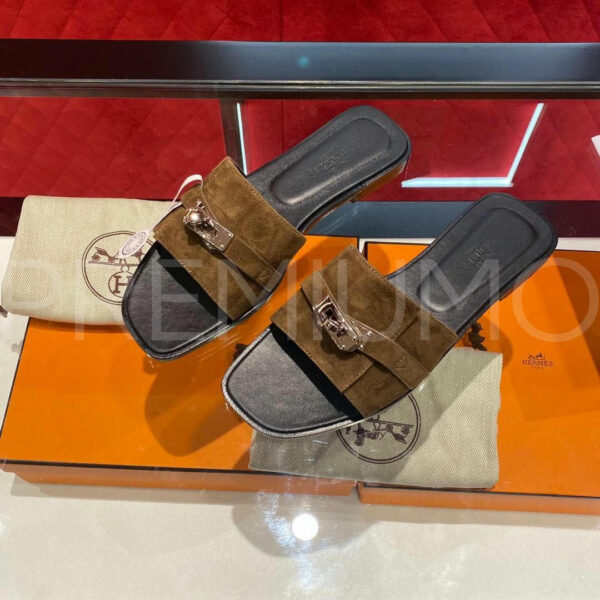 Hermes шлепанцы PR601114 8