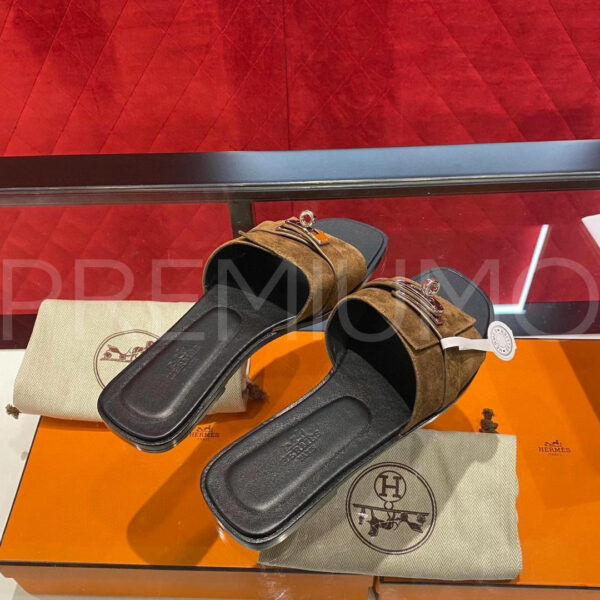 Hermes шлепанцы PR601114 9