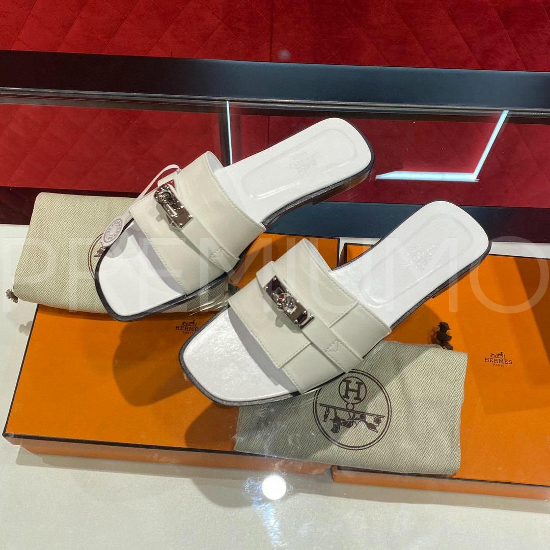 Hermes шлепанцы PR486465 4 Hermes шлепанцы PR486465 4