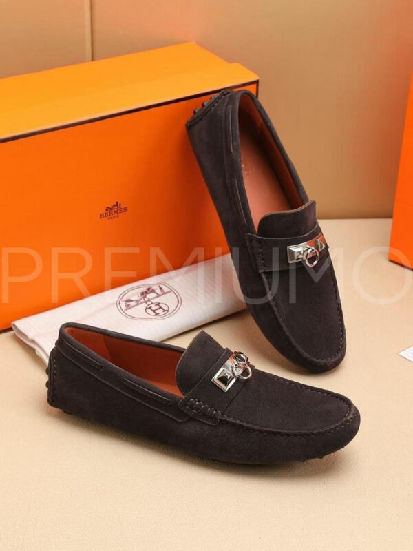 Hermes мокасины PR528236 4