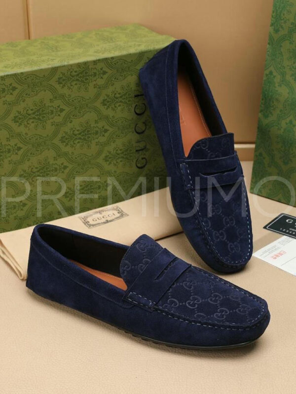 Gucci мокасины PR417130 3
