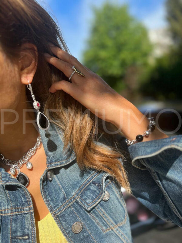 Alexander McQueen серьги PR239045 3