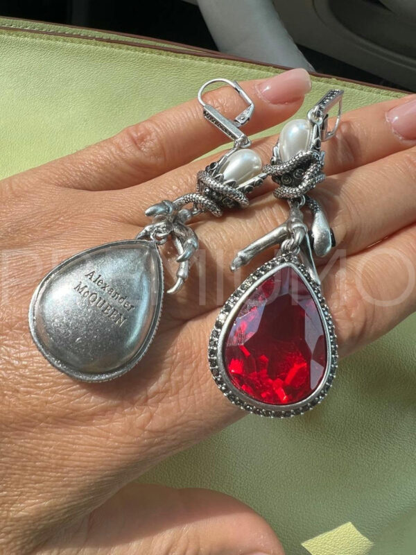 Alexander McQueen серьги PR666765 3