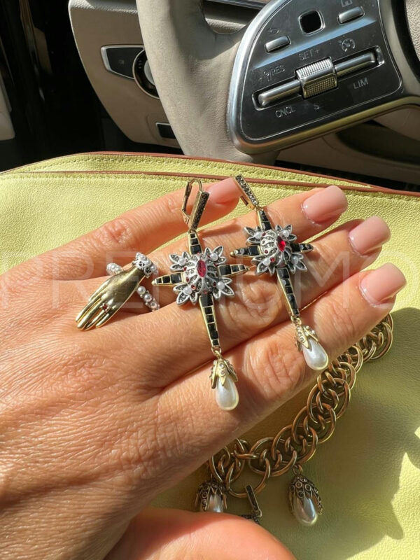 Alexander McQueen серьги PR409641