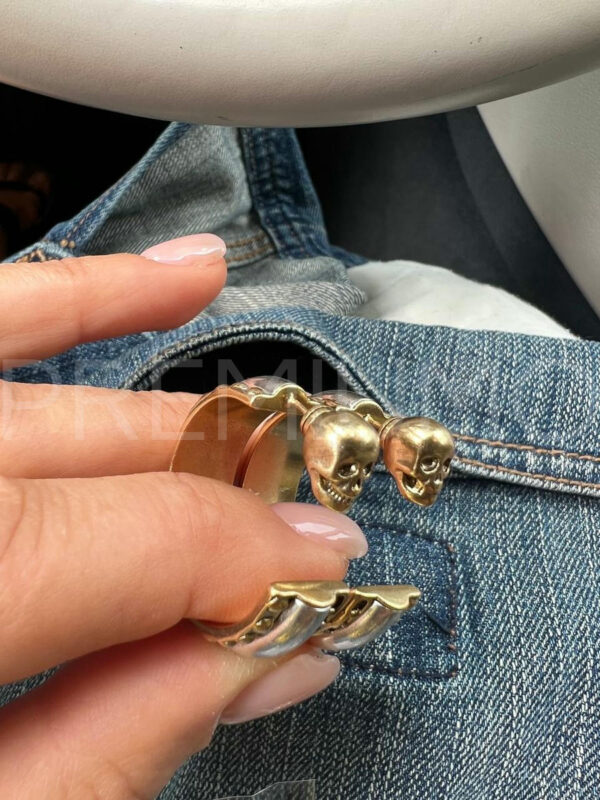 Alexander McQueen серьги PR762830 4