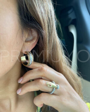 Alexander McQueen серьги PR762830